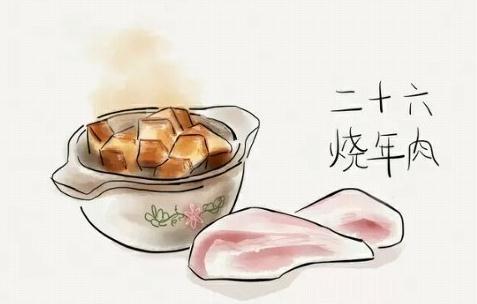 炖大肉(腊月廿六,1月23日)