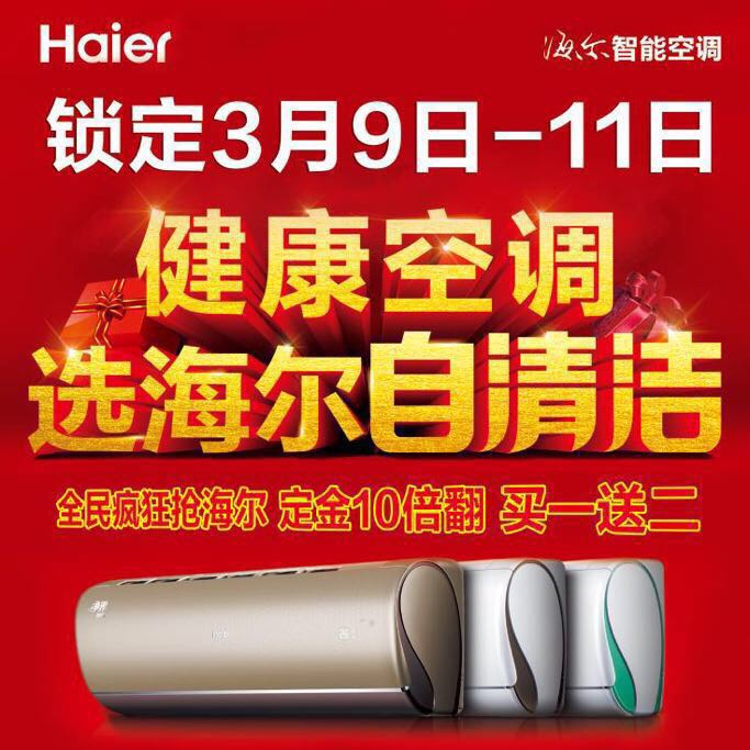 石家庄海尔空调&北国电器疯抢309