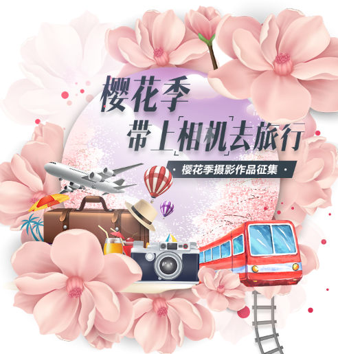 “櫻花季”帶上相機去旅行