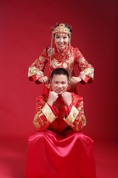张力结婚邀请函