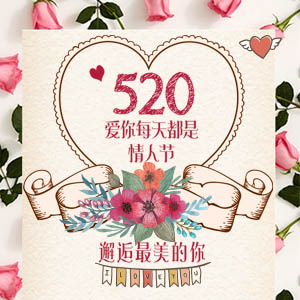 520情人节商品促销微商网店店铺活动